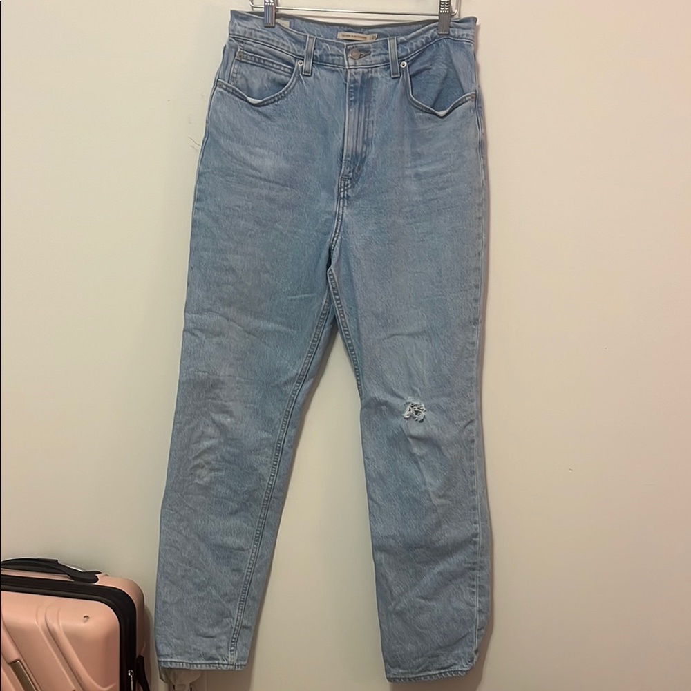 LEVIS 70s High Slim Straight Light Wash Jeans 👖